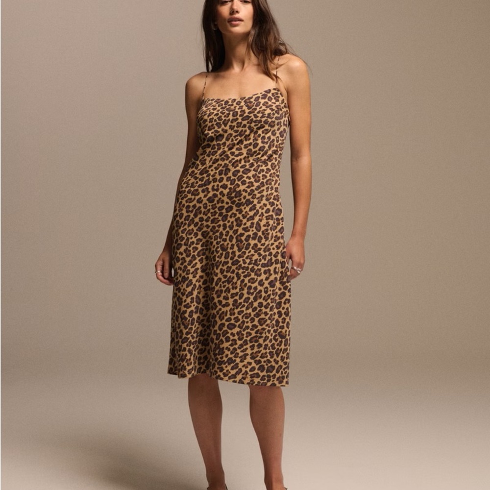Abercrombie & Fitch Leopard Print Dress - Picture 2 of 3